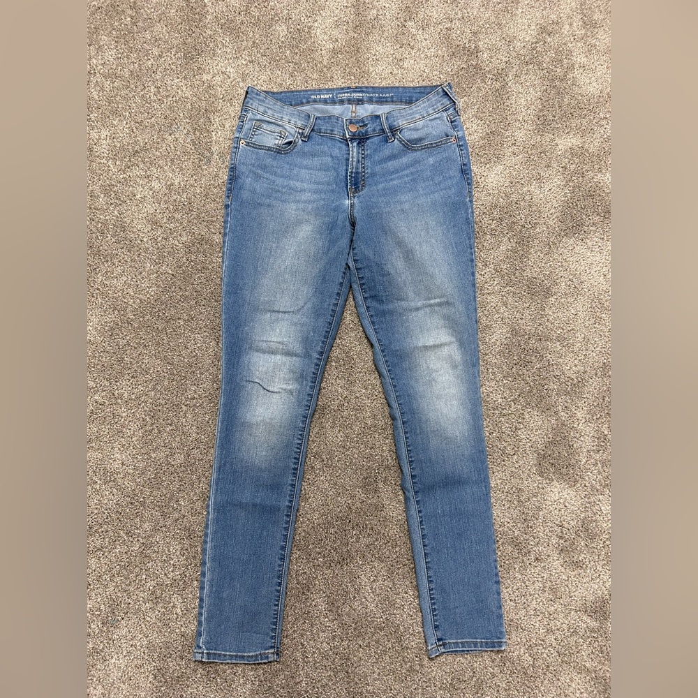 Old Navy Super Skinny Mid Rise Jeans